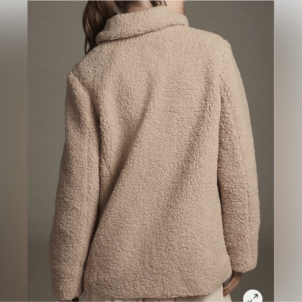 🧸NWOTAnthropologie Bernardo Teddy Bear Jacket 🧸 - Picture 2 of 3